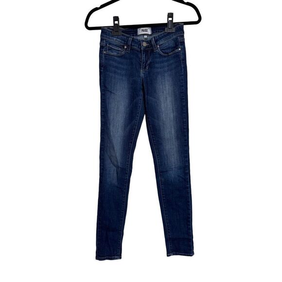 Paige Jeans Womens Size 25 Medium Wash Verdugo Ultra Skinny Denim Jeans - Picture 1 of 11